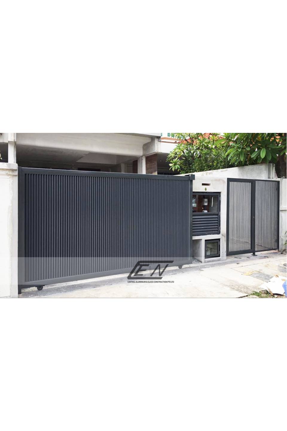 Mild Steel Sliding Driveway Gates