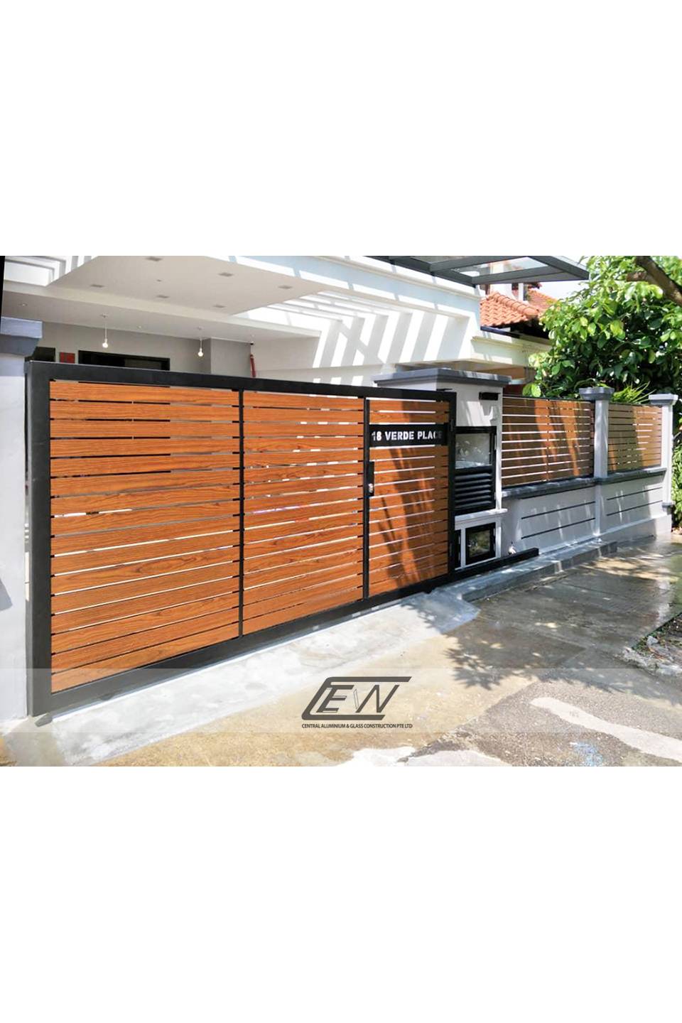 Mild Steel Sliding Driveway Gates
