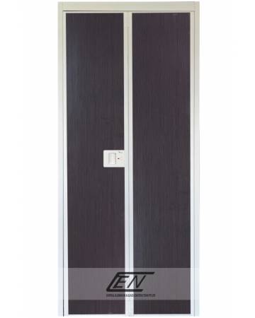 Aluminium Frame (White) V-Fold Door - W708